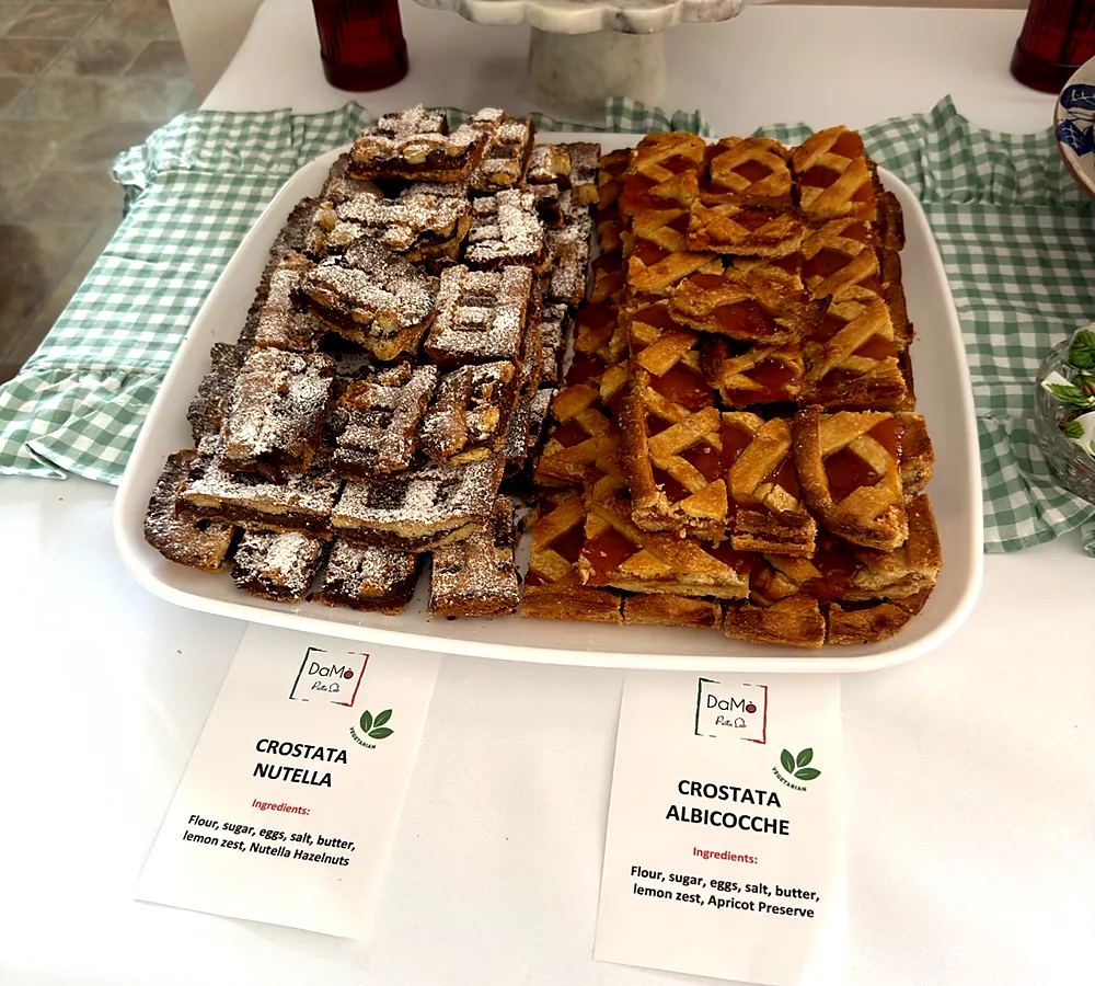 Italian desserts for catering