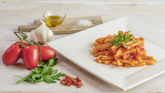 Casarecce Arrabbiata