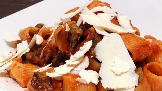 Mezze Maniche Alla Norma