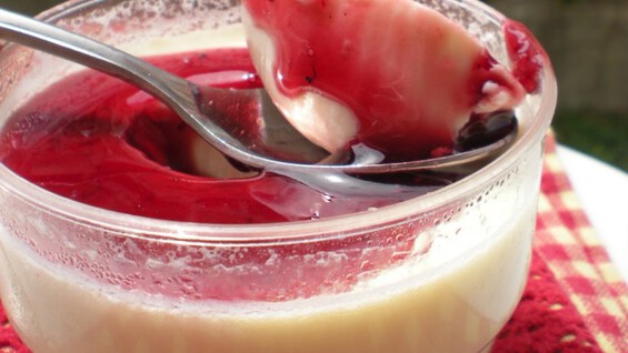 Panna Cotta Strawberry